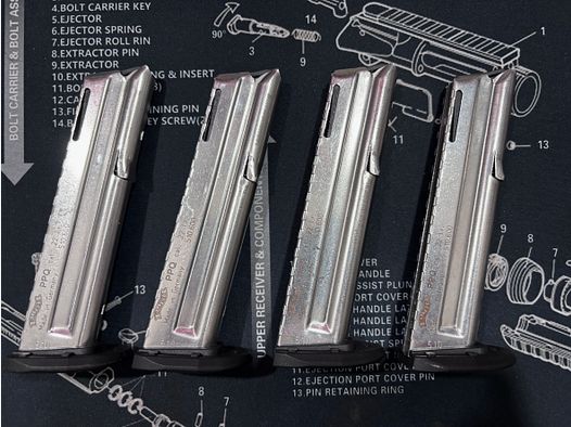 4 x Walther PPQ .22 lr. Magazine