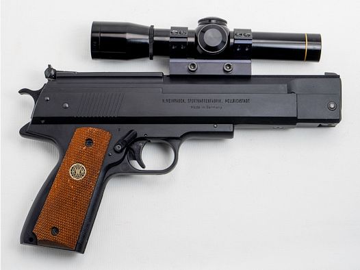 Weihrauch HW 45 luchtpistool kal. 4,5 mm serienummer: 375191