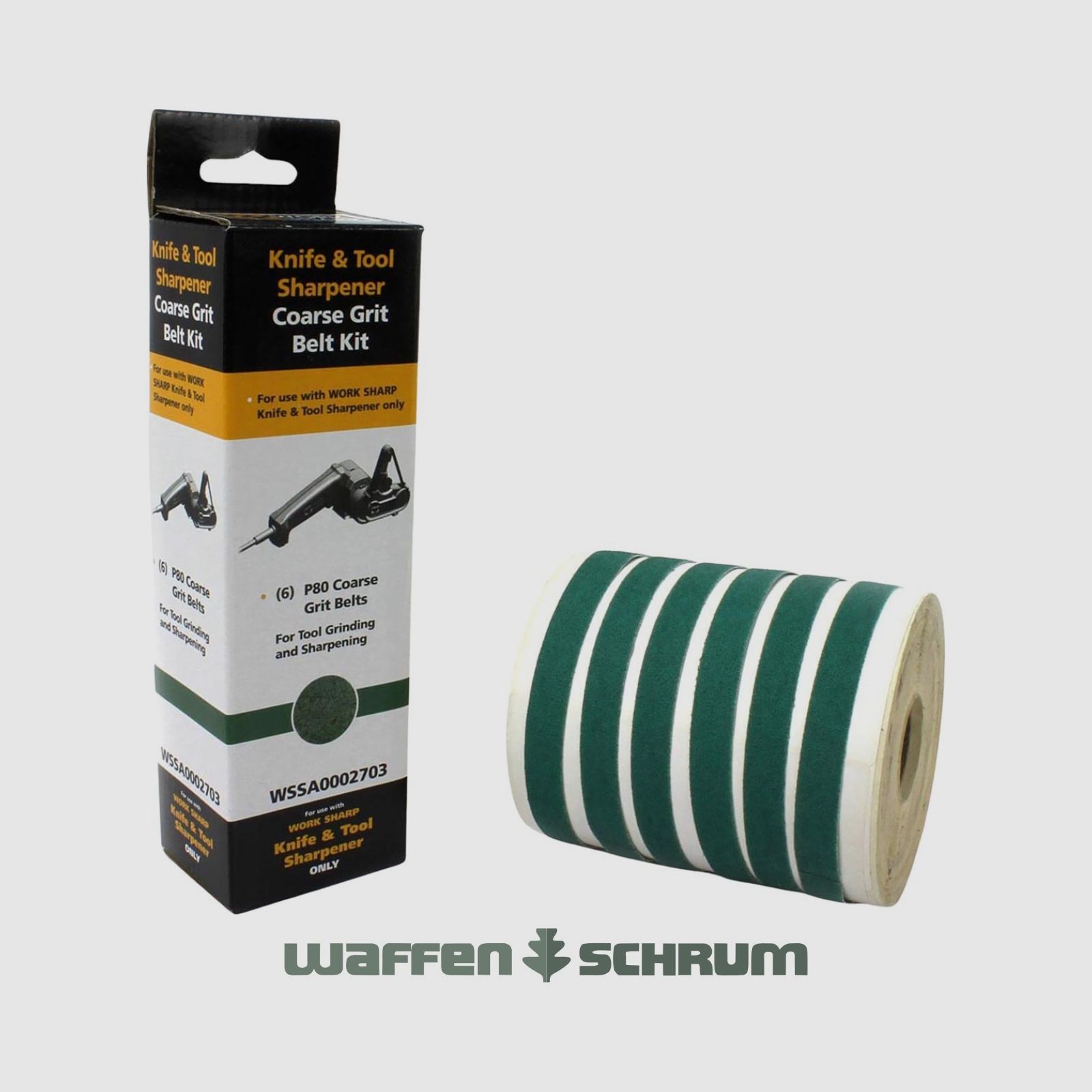 Work Sharp Schleifband (6x) / Körnung P80