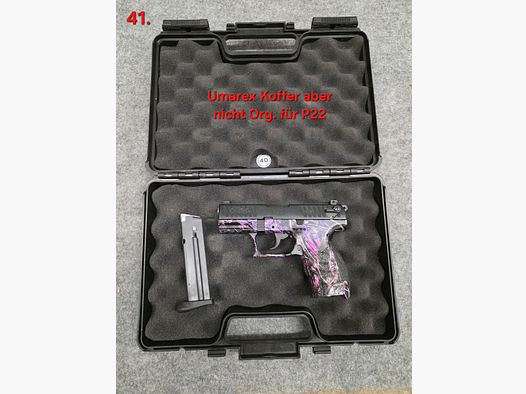 Walther P22 Muddy Girl Kaliber 9mm PAK Schreckschuss SRS