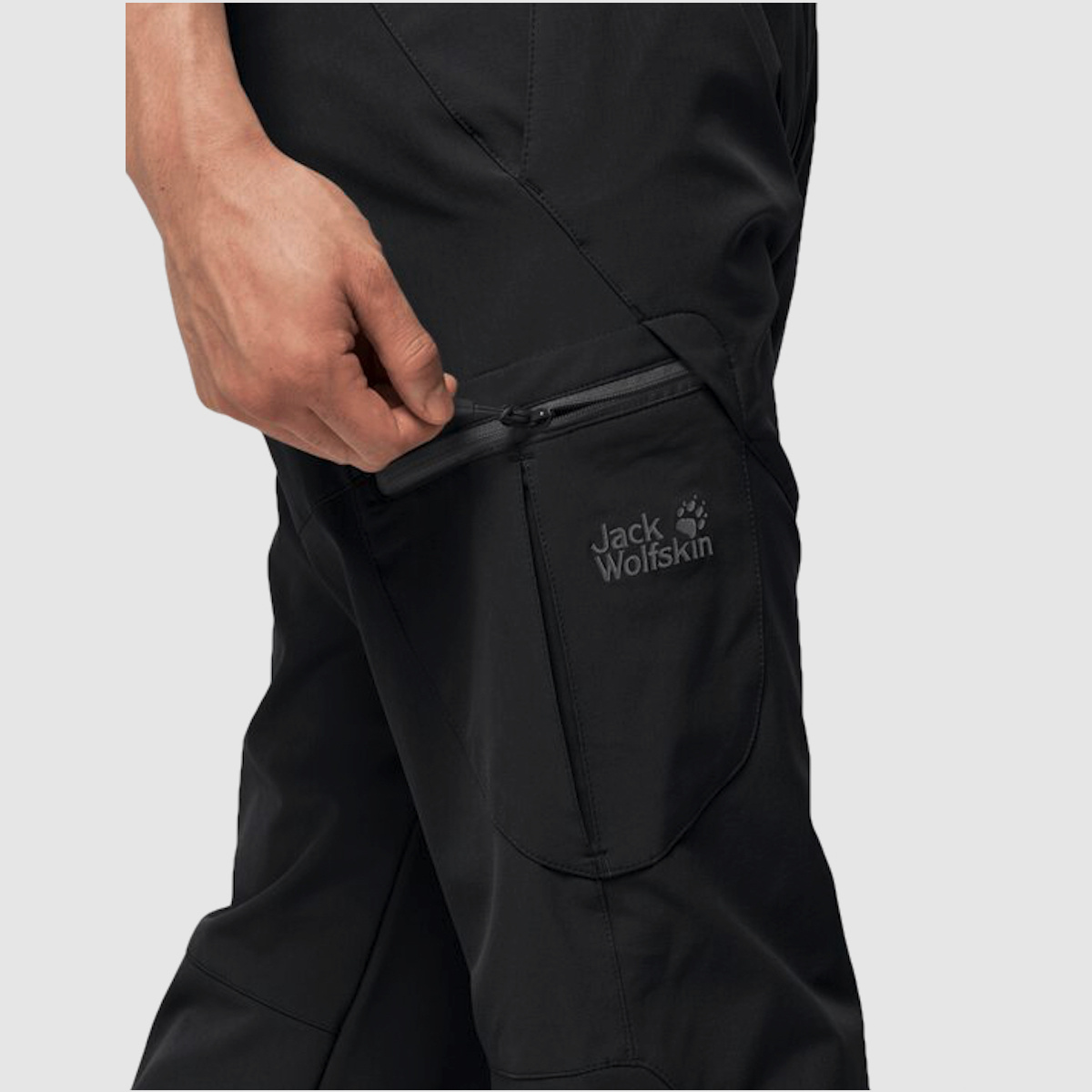 JACK WOLFSKIN Chilly Track XT Pants Men Black