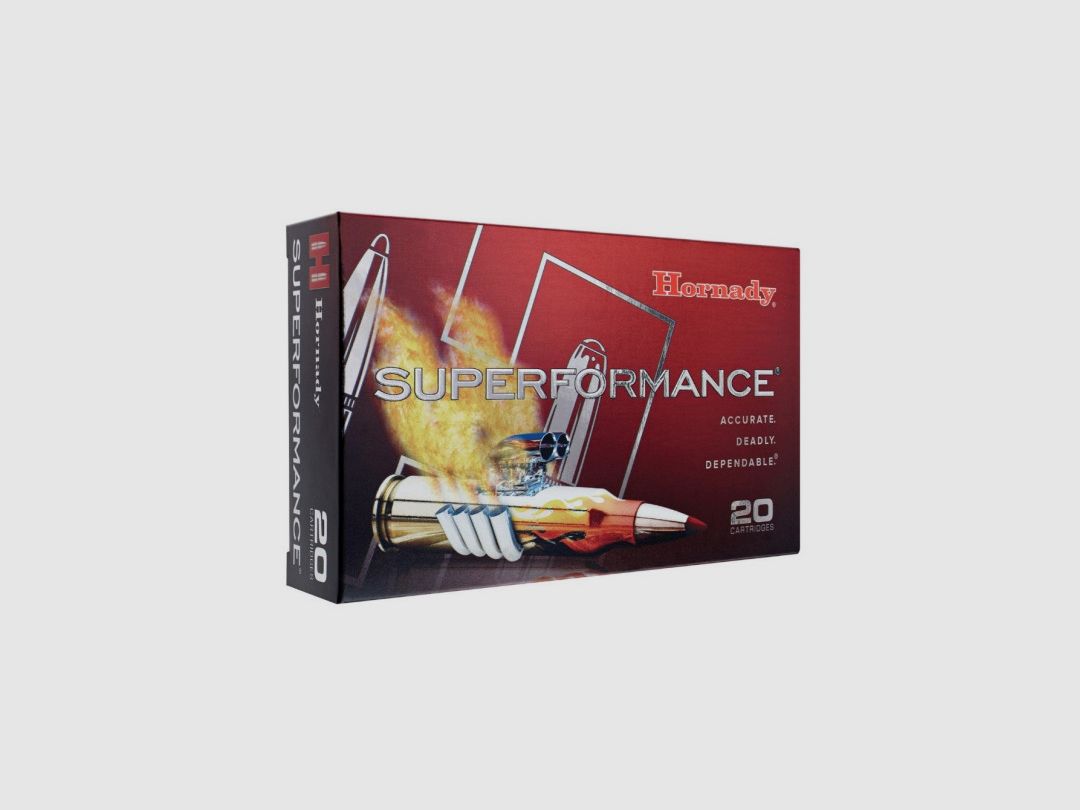 BOX MIT 20 PATRONEN HORNADY 30-06 SPRG 165 GR SST SUPERFORMANCE