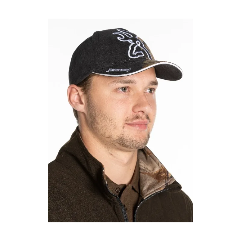 Gorra Big Buckmarck Schwarz, Bild 2 von 2