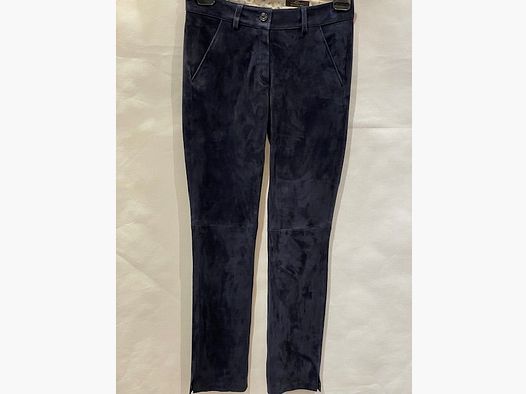 Habsburg Lederhose Zoe in Donkerblauw