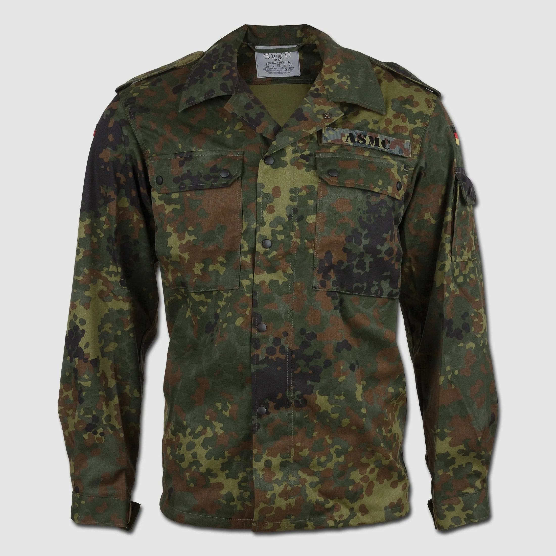 Leo Köhler BW Feldbluse flecktarn neu