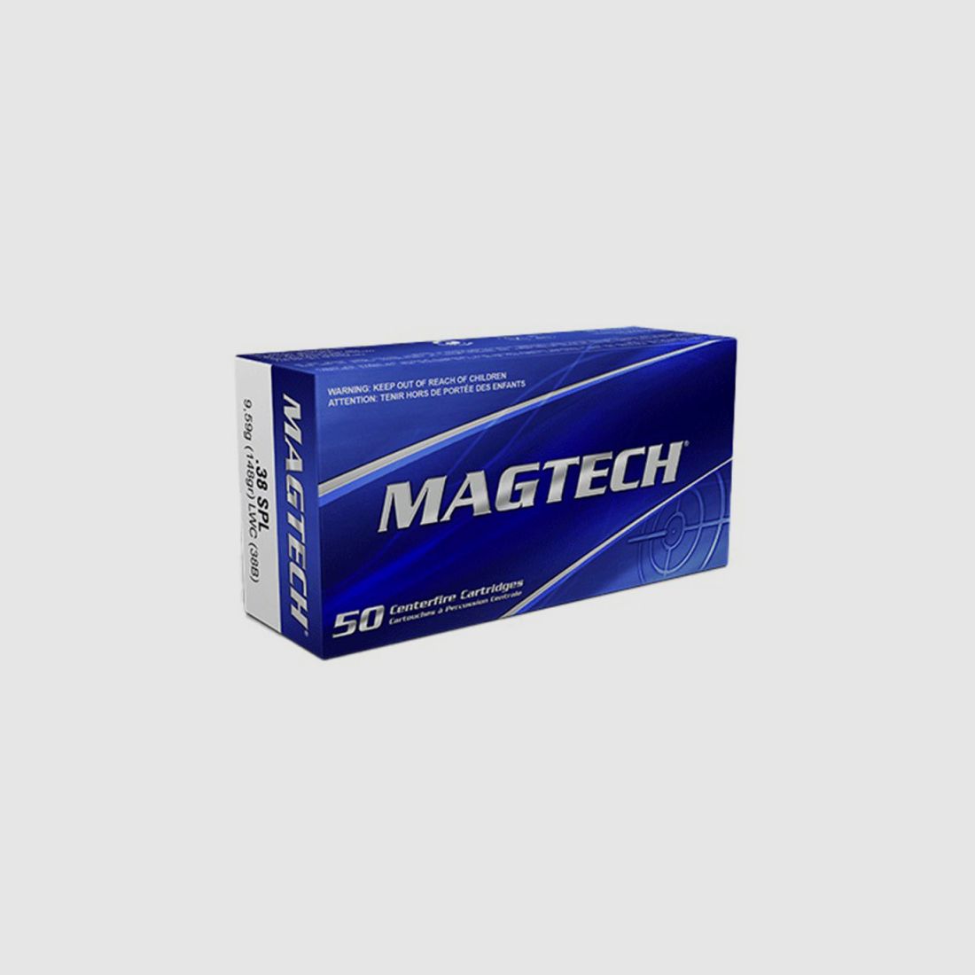 MAGTECH 38 SPECIAL WADCUTTER AMMUNITION