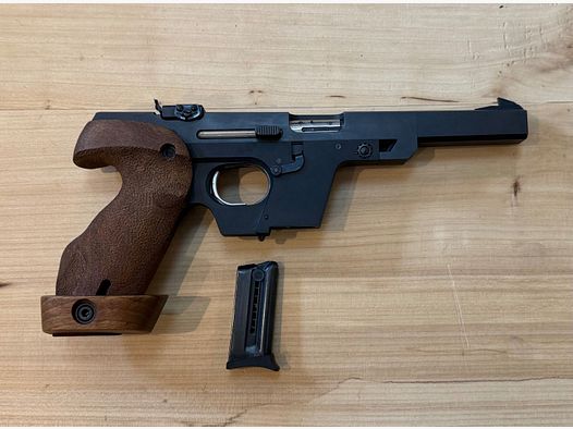 Walther Sportpistole Kal. 22 l.r. mit angenehmen Griffstück im TOP Zustand