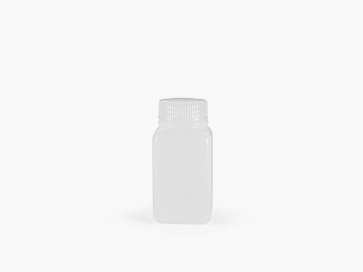 BasicNature BasicNature Weithalsflasche eckig - 175 ml