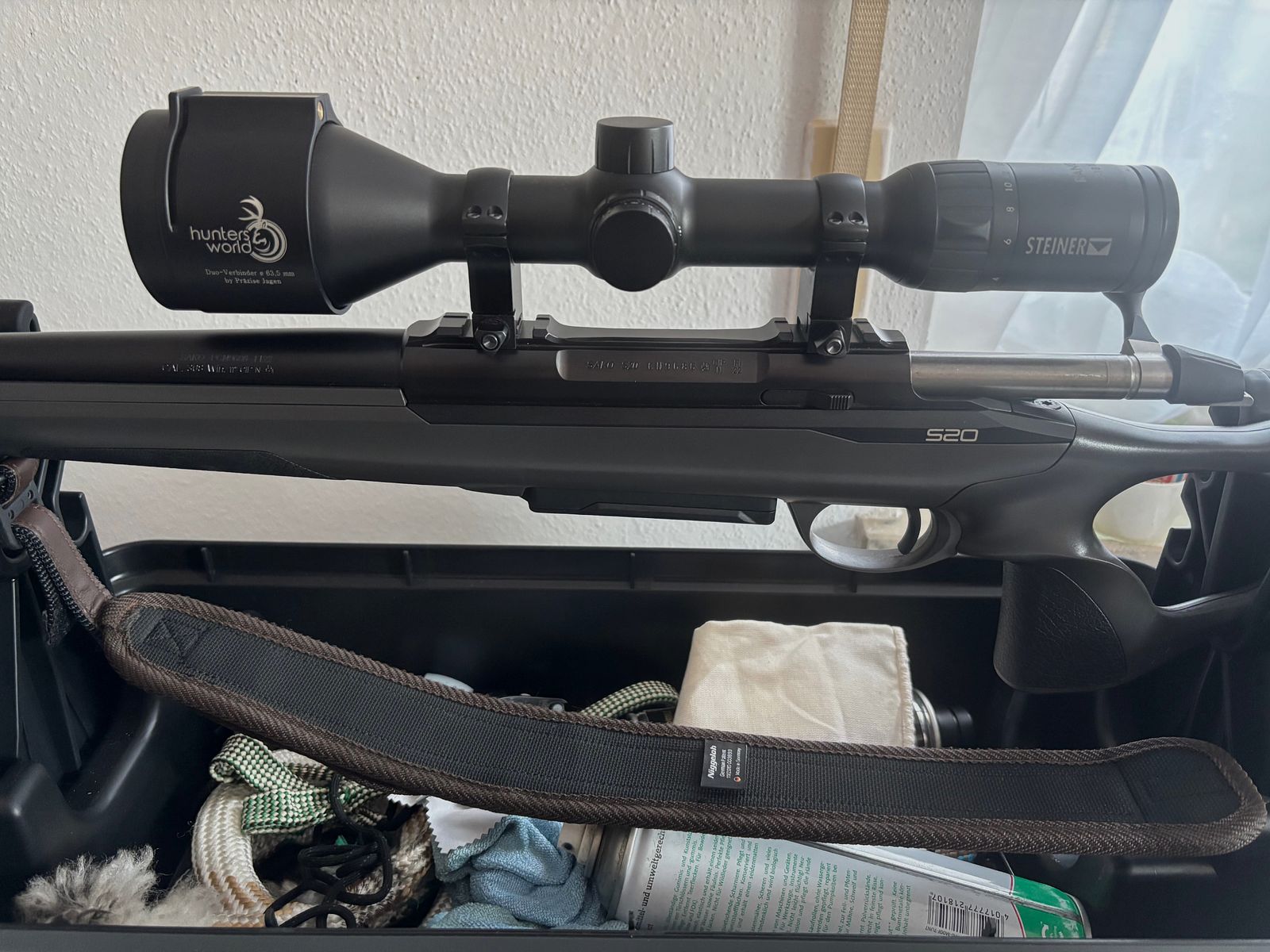 Sako S20 mit Steiner Ranger 6 u. Schalldämpfer 