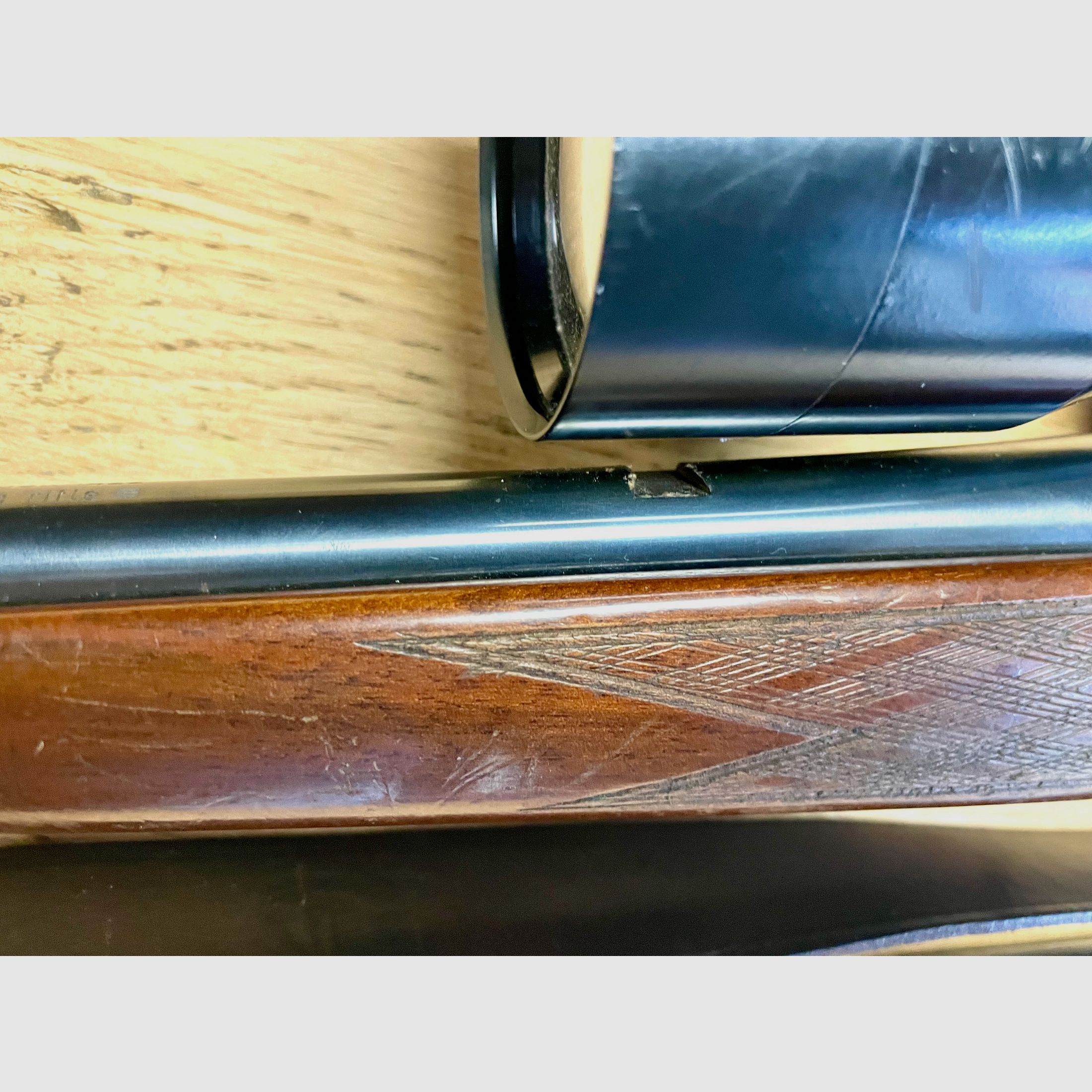 Repetitiegeweer Anschütz Mod. 1422 met Duitse trekker inclusief ZF Tasco 4-12x56 en geluiddemper