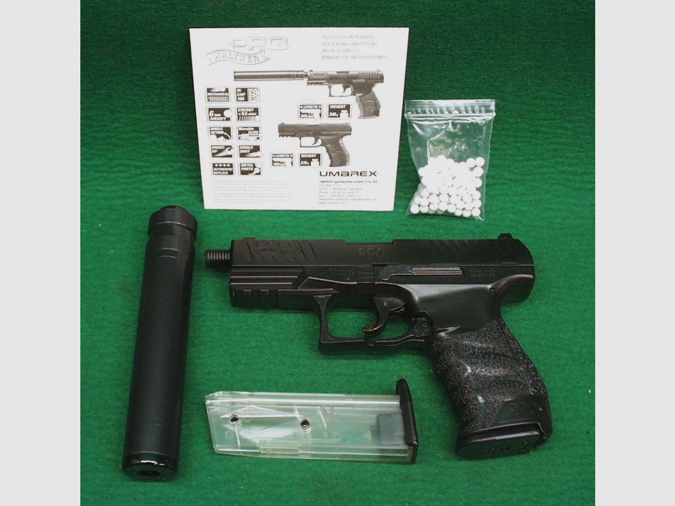 Umarex Walther PPQ Navy Kit