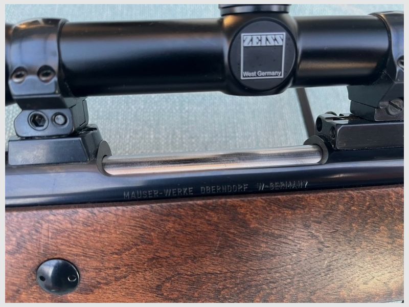 Mauser Mod. 225 with caliber 9.3x62 and Zeiss Diatal-Z 8x56 riflescope