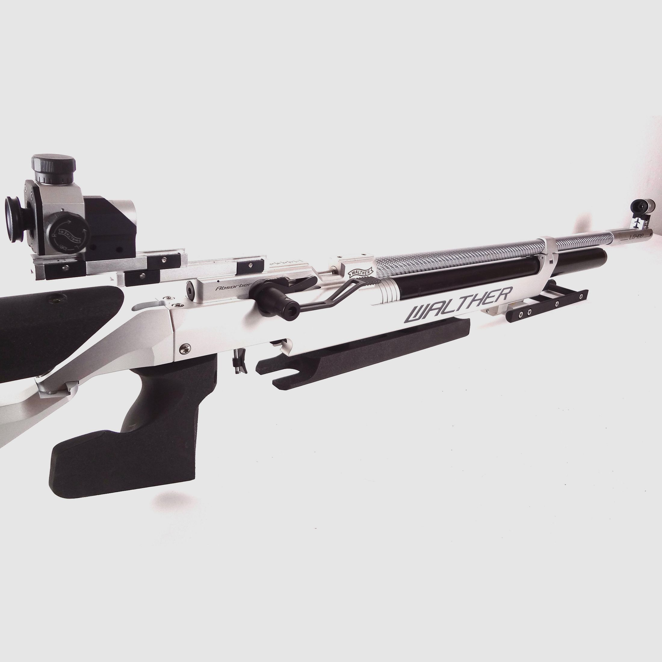 Walther LG 400 Alutec Competition Luftgewehr mit Linksgriff. 