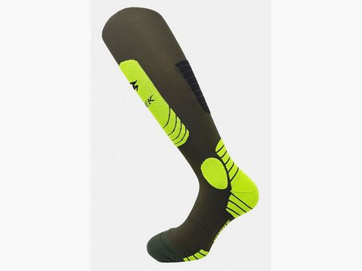 Thermische schachtkous groen model 4 seizoenen art.NBKSOCKS002 NEMBEK