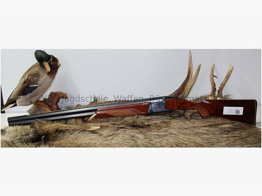 Baikal Bockdoppelflinte mit Einabzug in Zustand 1-2	 12/70