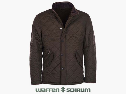 Barbour Steppjacke Powell Quilt Olive