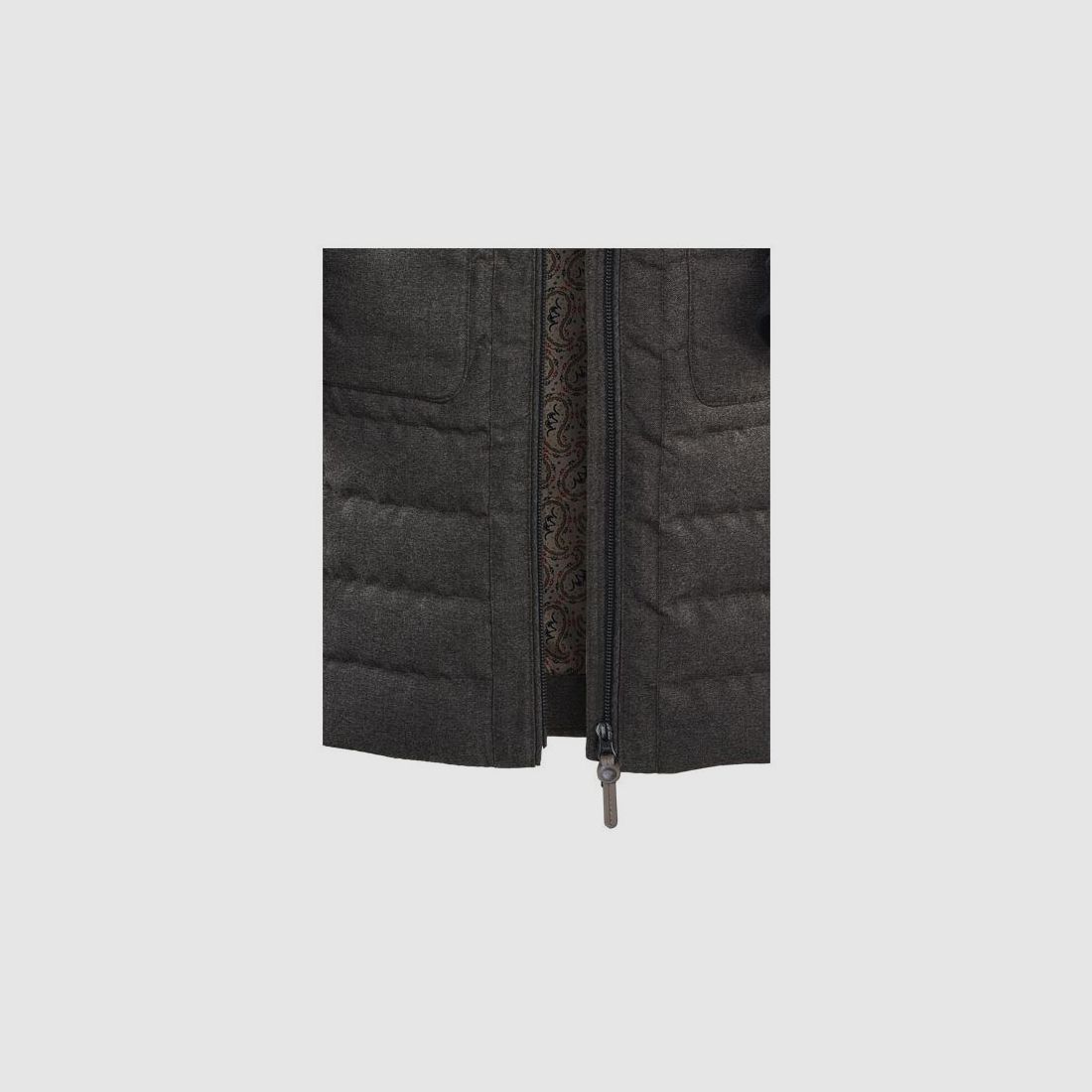 Blaser Vintage Daunen Parka Damen braun mélange