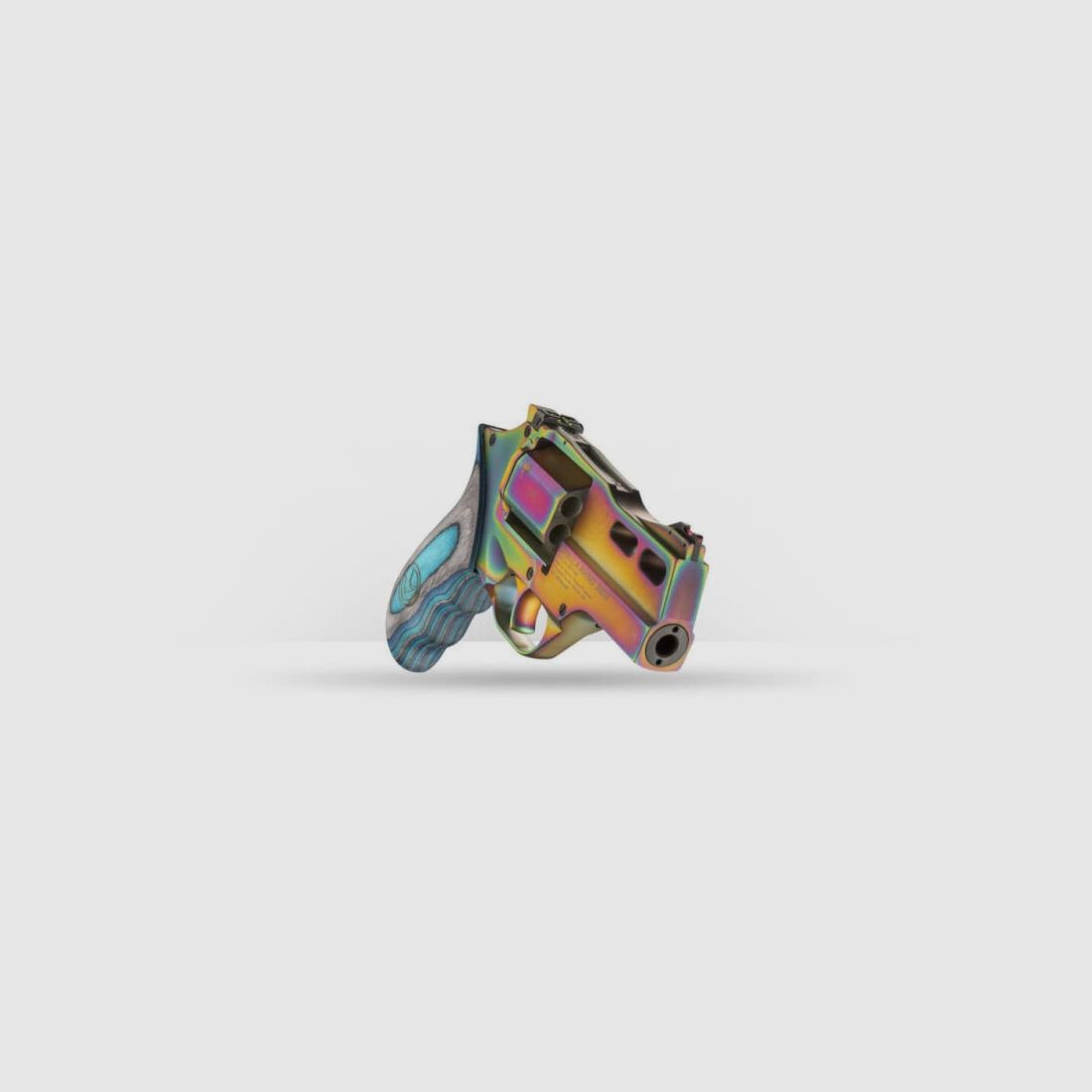 Chiappa Rhino 30 DS Nebula Multi Color PVD .357 Mag. Revolver