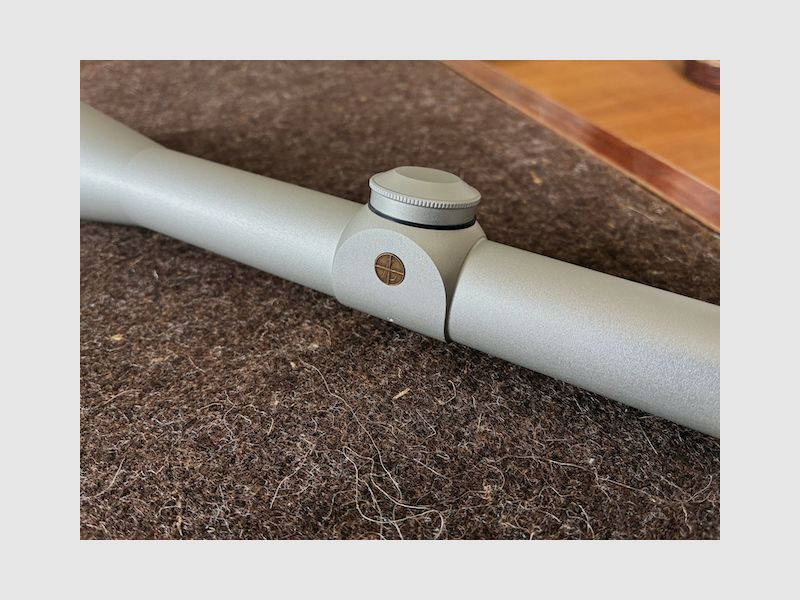 Zielfernrohr Leupold Vari-X III 6.5–20x40 Silber mit Fine-Duplex-Absehen in Bestzustand