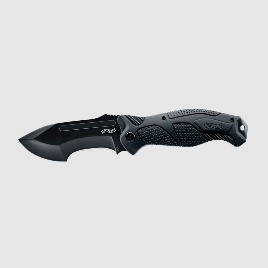 Einhandmesser Walther OSK II Stahl 440C KlingenlĂ¤nge 10,5 cm inklusive Nylonetui (P18)