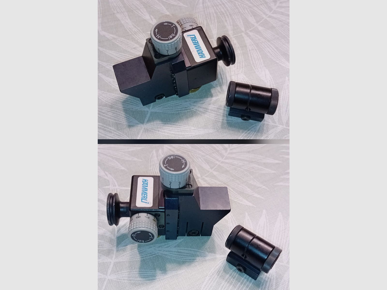 DIOPTER en Korntunnel van Hämmerli