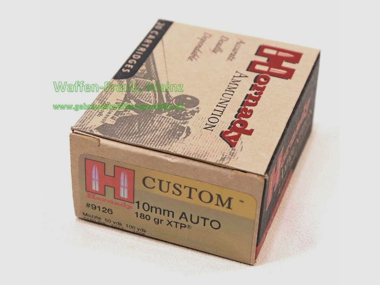 Hornady / USA Pistoolmunitie Aangepast