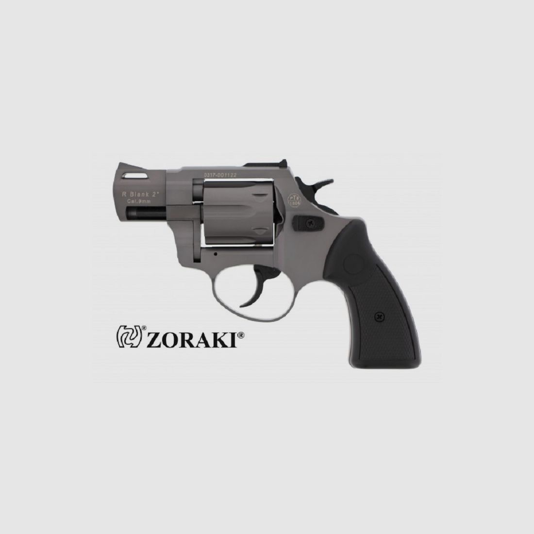 ESC Zoraki R2 2'' titan 9mmRK Gas- & Signaalwapens