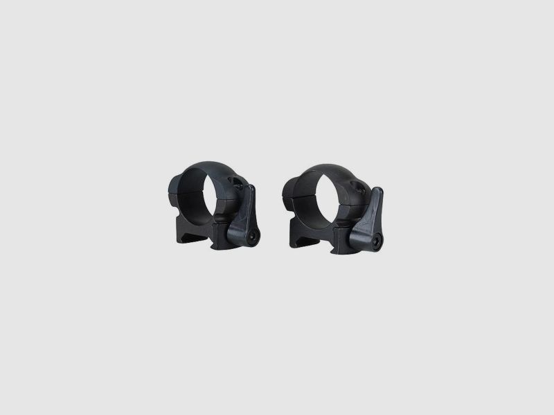 Weaver Grand Slam Weaver-Style Ringe Lever Lock matt schwarz 25,4mm medium, BH 4,78mm
