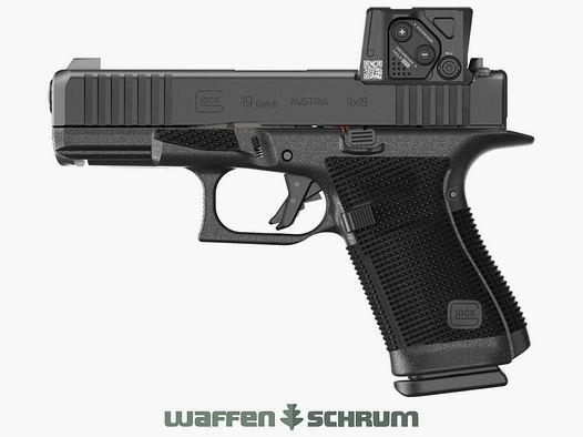 Glock G19 GEN.6 A-CUT AIMPOINT COA 9mmLuger 15 Schuss - 1 Reservemagazin