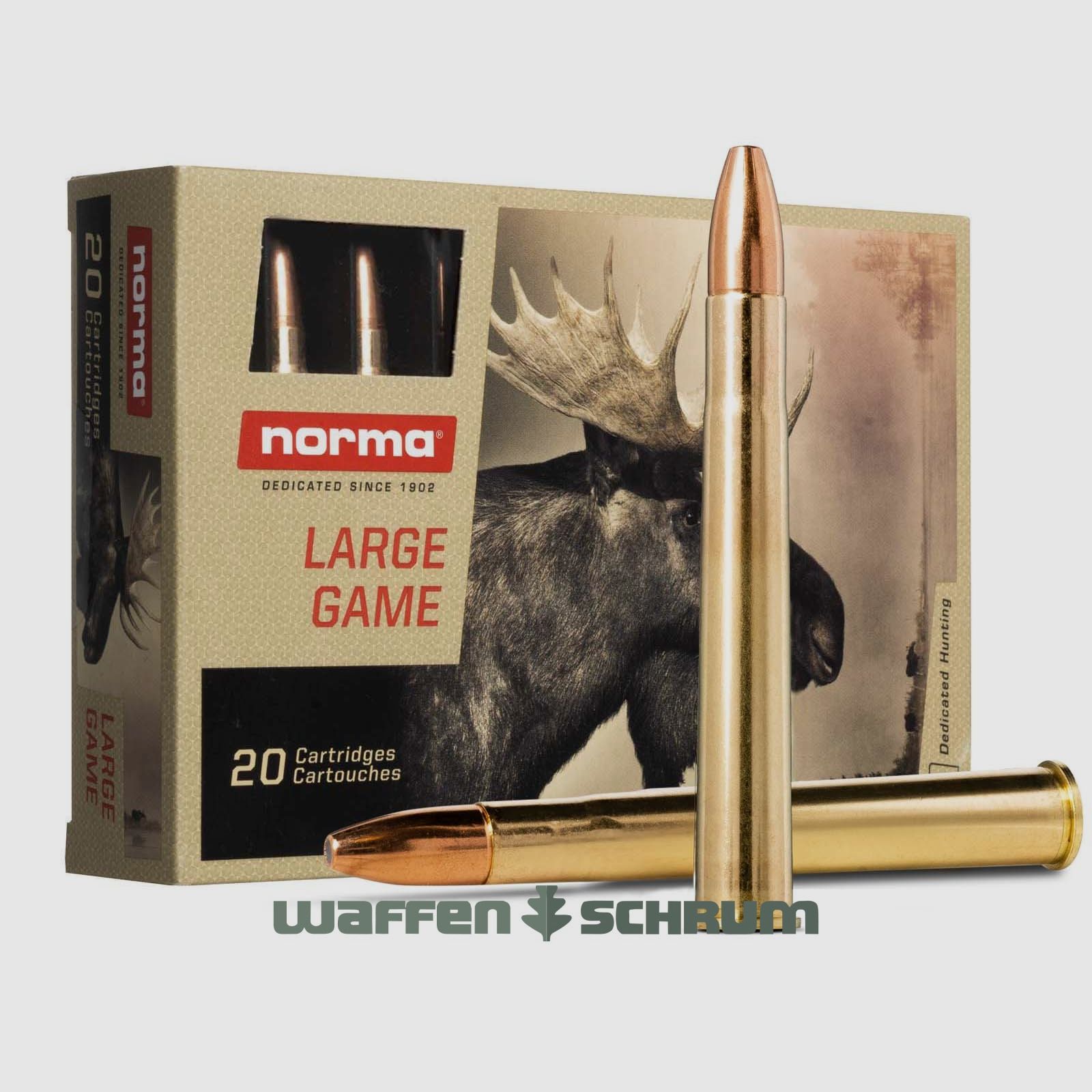 Norma Vulkan 15.0g - 232gr 9.3x74R