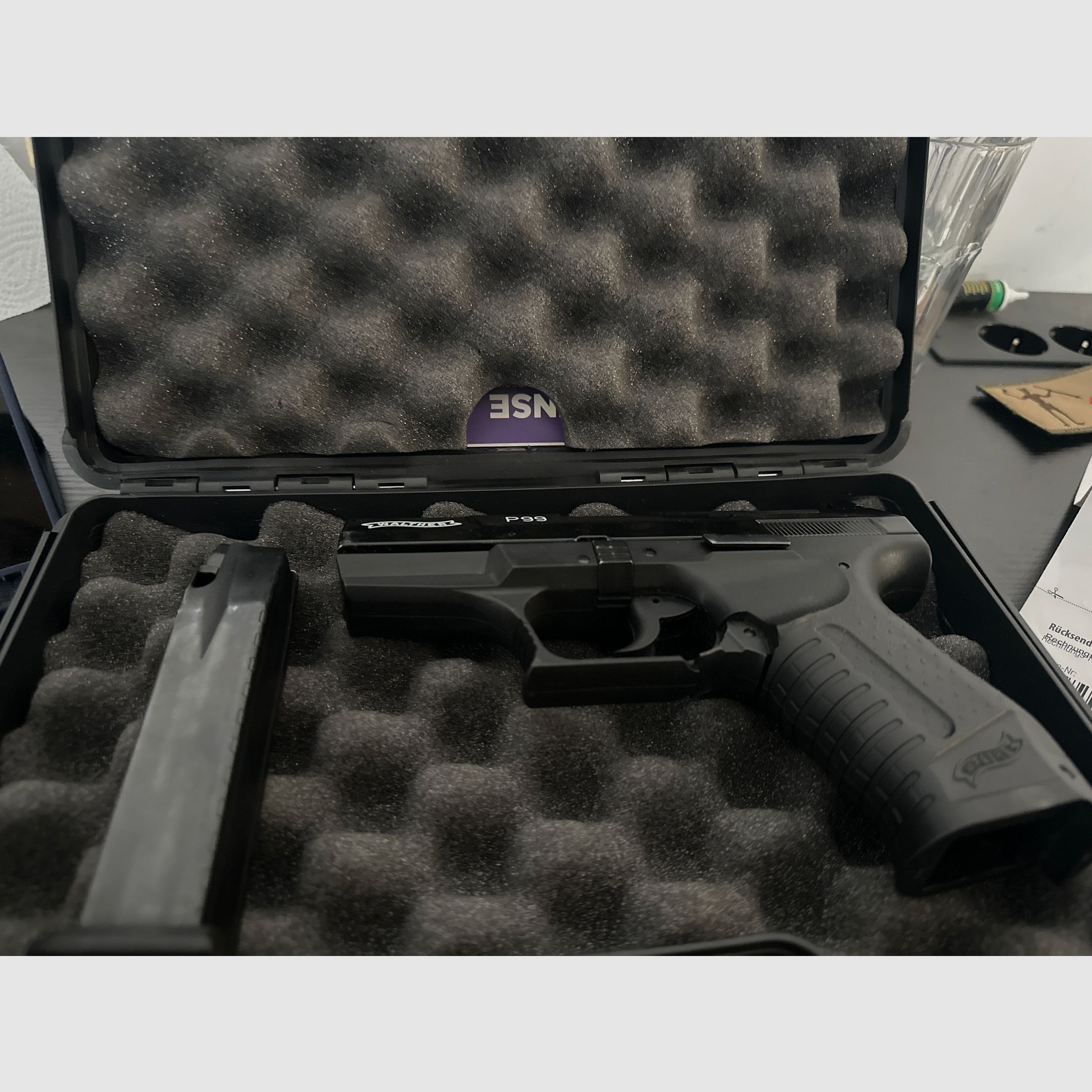 Walther P99 Spezial Edition Schreckschuss.