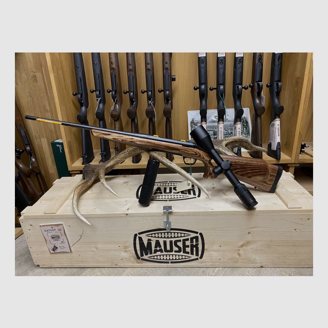 Browning X-Bolt Hunter Eclipse, mit Minox RS-4 3-12x56, ohne Schiene