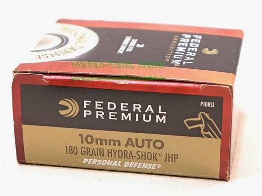 Federal / USA Munitions de Pistolet Premium 10mm AUTO