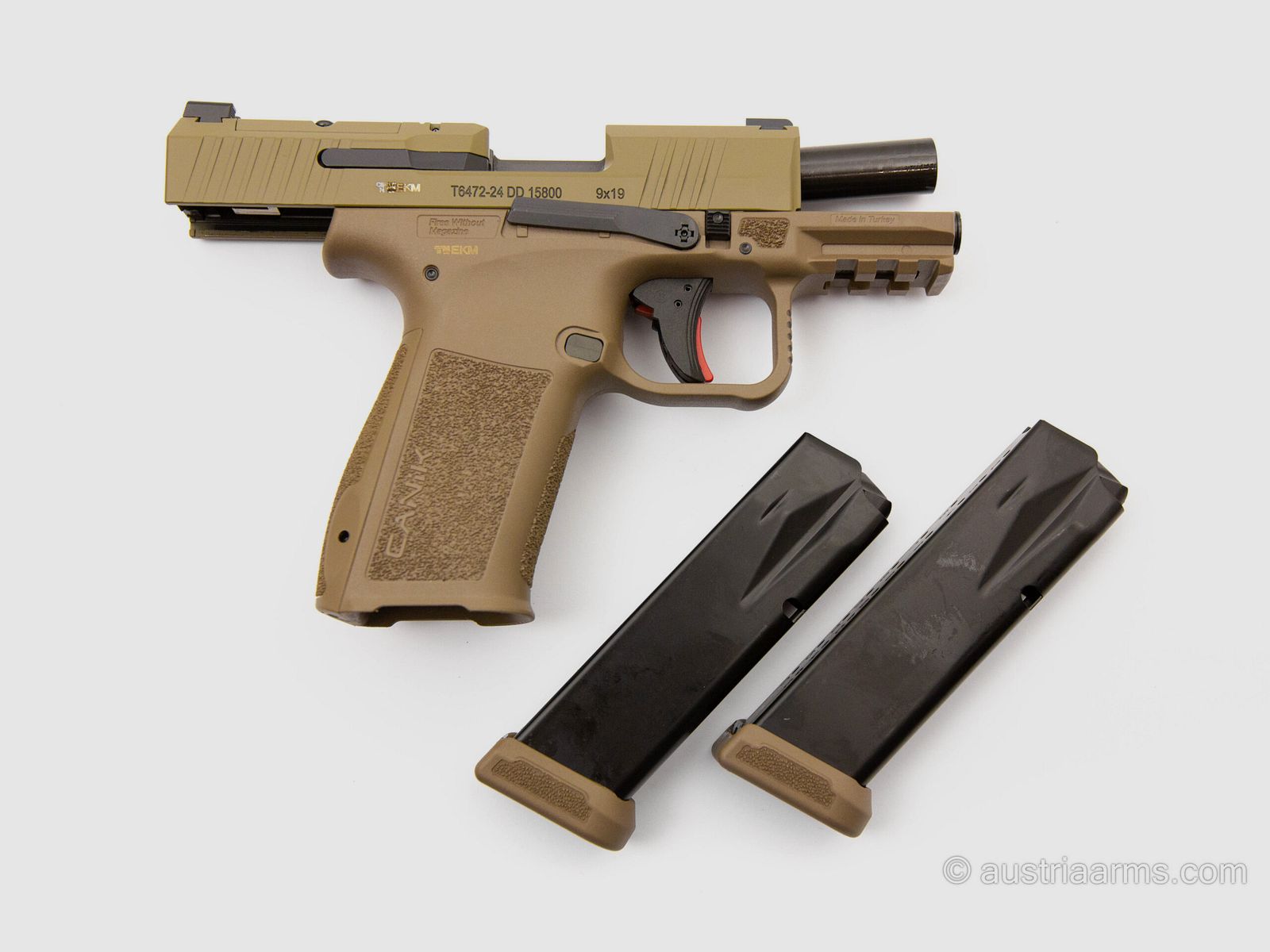 CANIK MC9 L Mete Optics Ready, Color Desert Sand, 9 x 19 mm, image 4 of 6