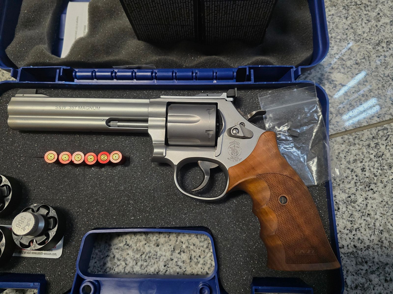 Smith & Wesson 686 Target Champion .357