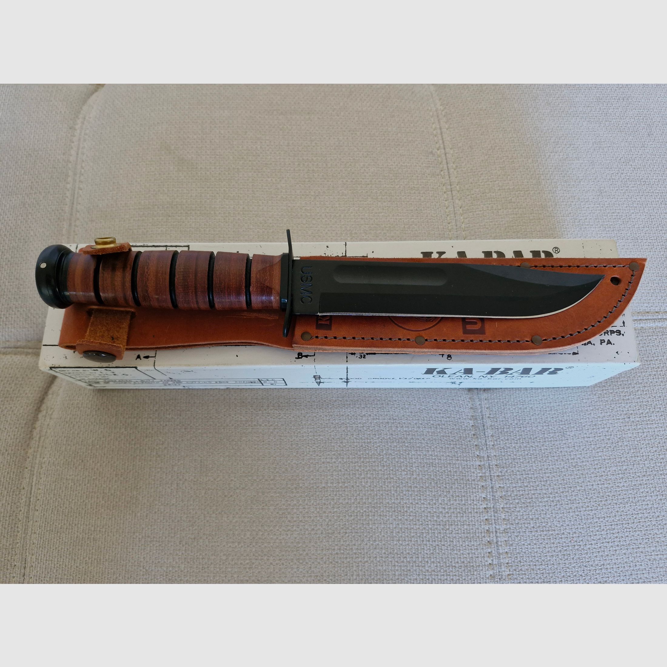 Original Ka-bar Kabar USMC Kampfmesser