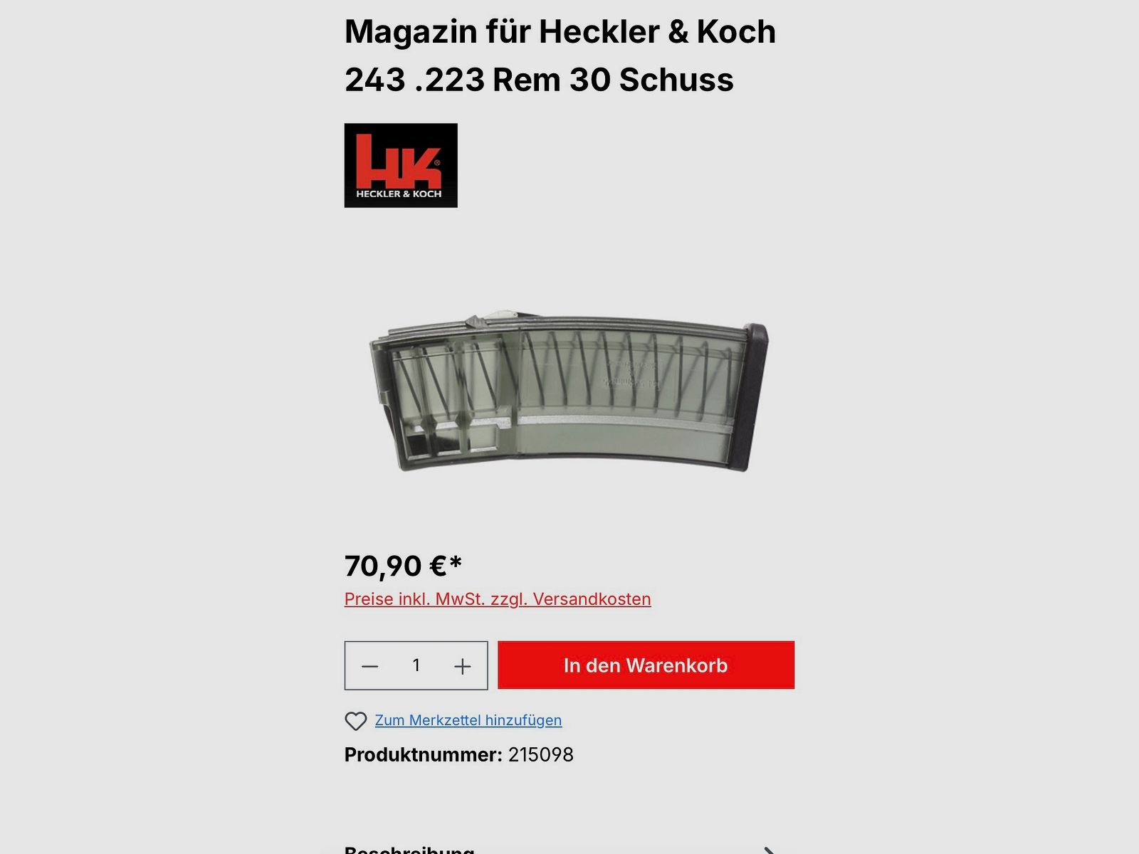 Magazin HK