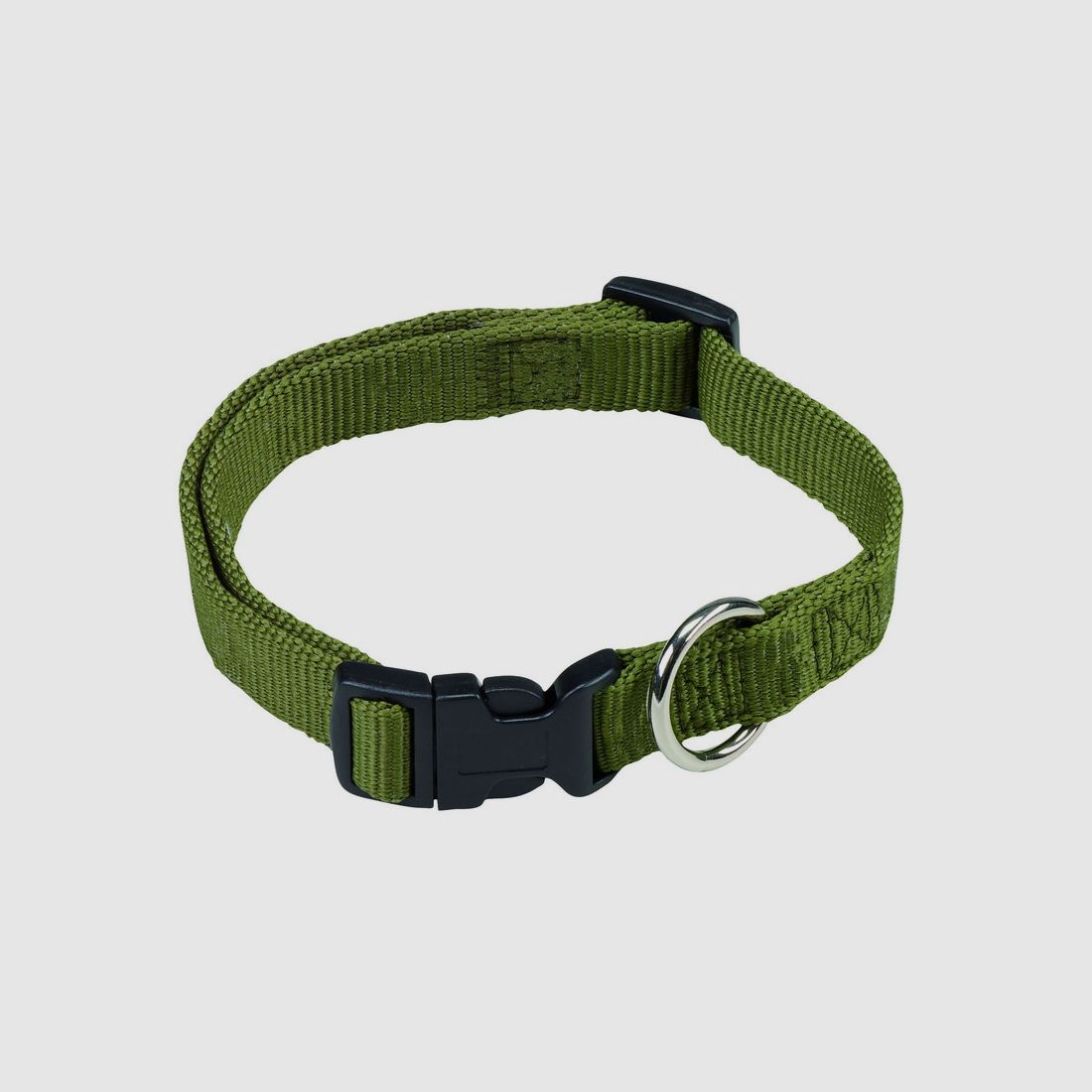 Collier pour chien vert olive