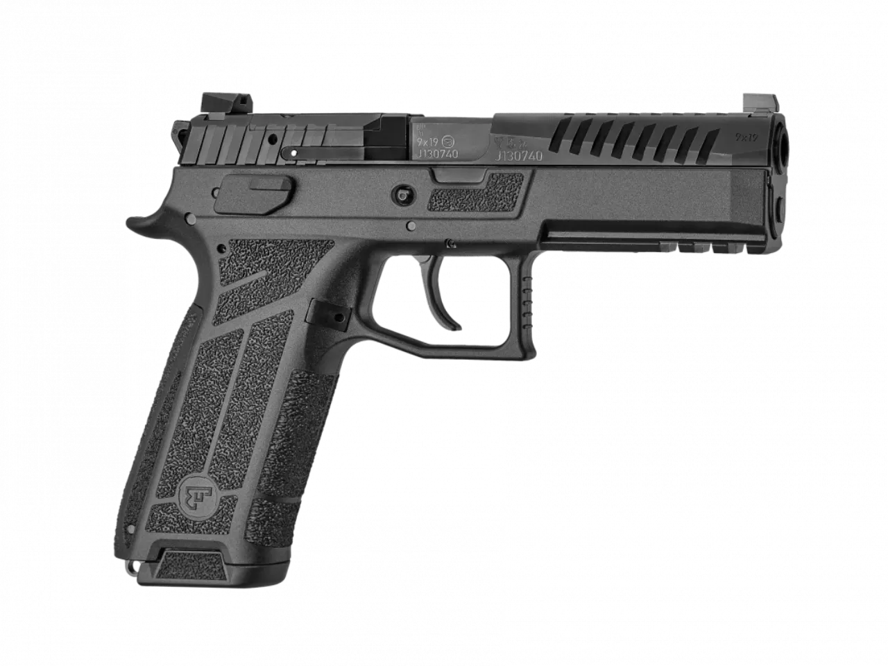 Pistole CZ P-09 F Nocturne 9mm Para 19-Schuss – Full-size mit Optics-Ready-Schlitten, Bild 1 von 3
