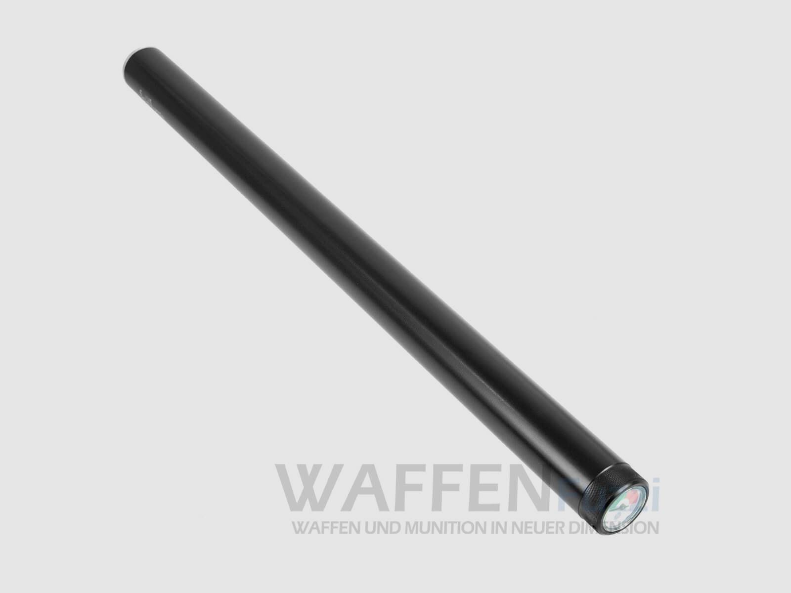 Druckbehälter für Steyr Pressluftgewehre lang mit Quickfill silber bis 06/2034