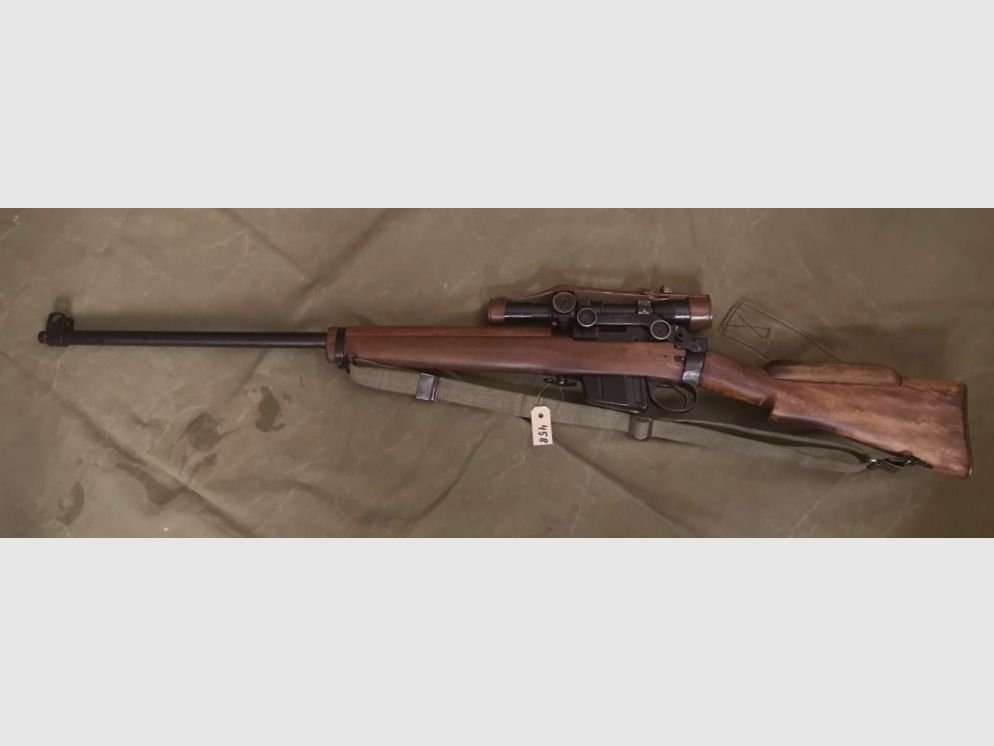 Lee-Enfield  L42 A1 Sniper Rifle .308Win mit original ZF No.32 Mk. 3