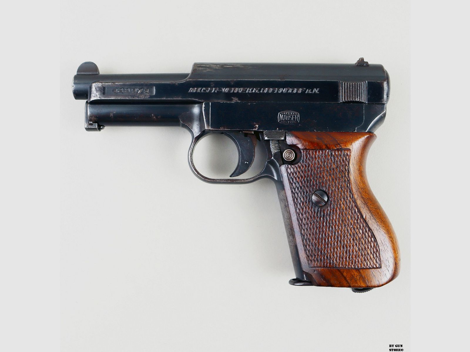 Pistolet Mauser mod. 1934 cal. 7,65 mm n° de série 628675, image 1 sur 8
