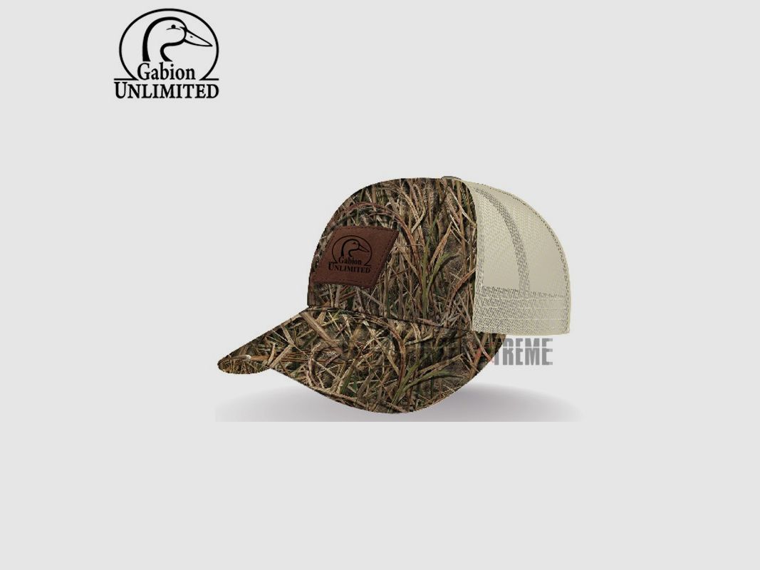 Casquette GABION UNLIMITED Mossy OAK Patch Cuir, image 1 sur 4