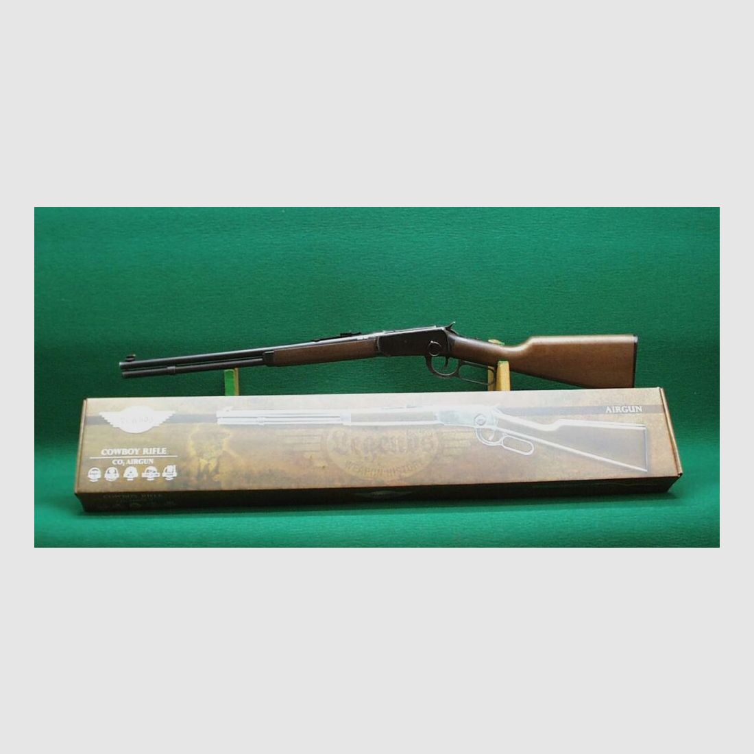 Legends Cowboy Rifle Co2 Airgun, antique