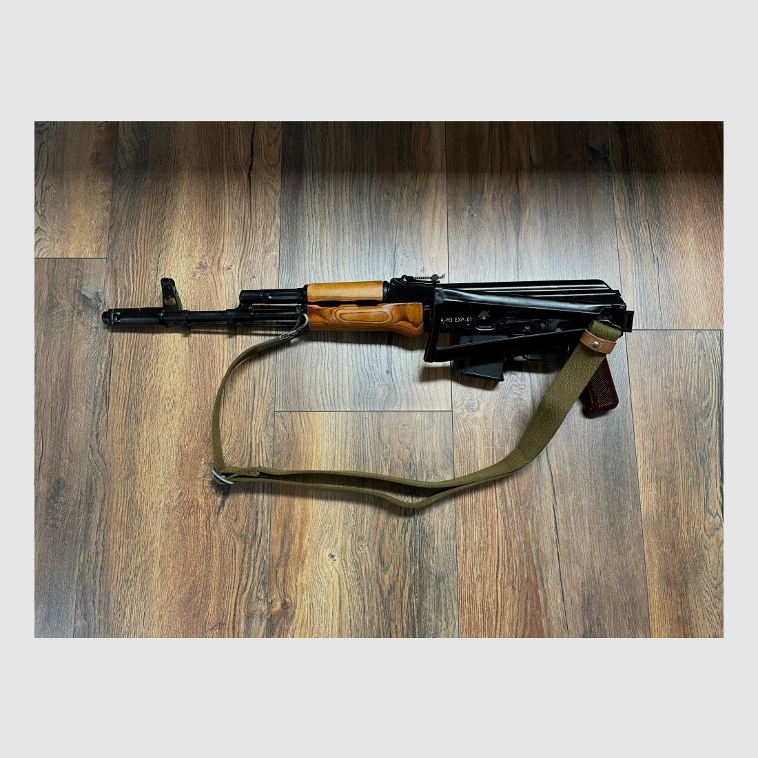 MGBs modèle spécial Izhmash Saiga MK 102 Retro - carabine semi-automatique .223Rem homologuée pour le sport ! - avec crosse pliante ! - version civile - système AKM AK47 AK74