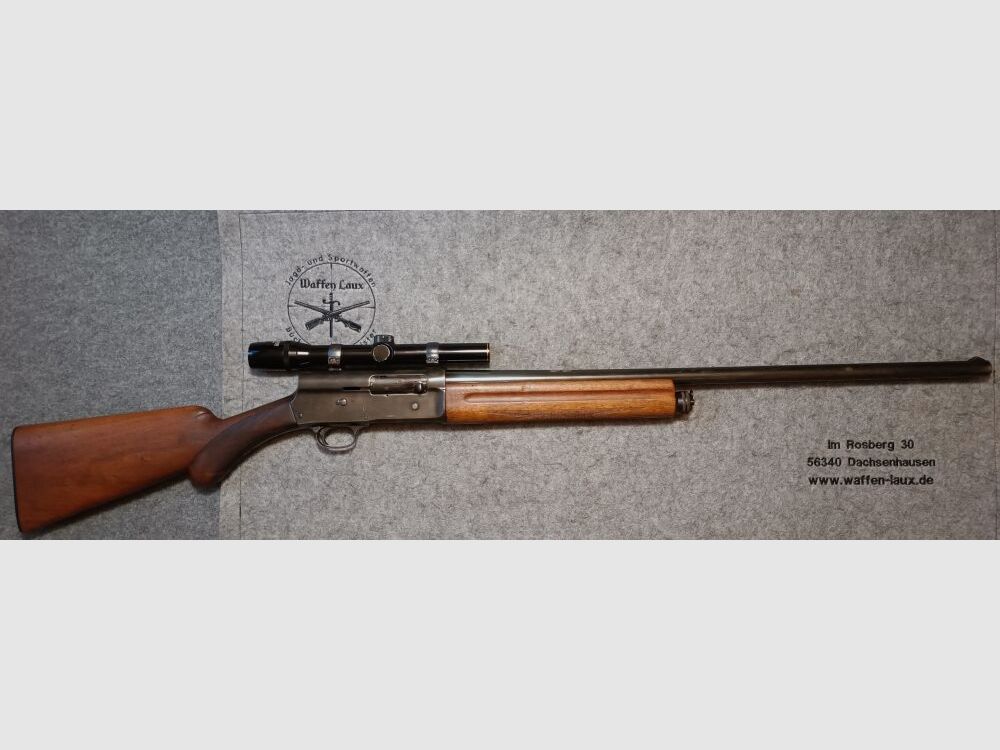 FN Herstal Browning Auto 5 avec lunette Waldläufer 4x20 chasse