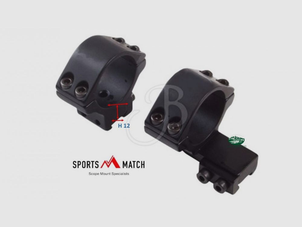 SPORTSMATCH Montage 2 Stk. 30 mm mittel extend X11