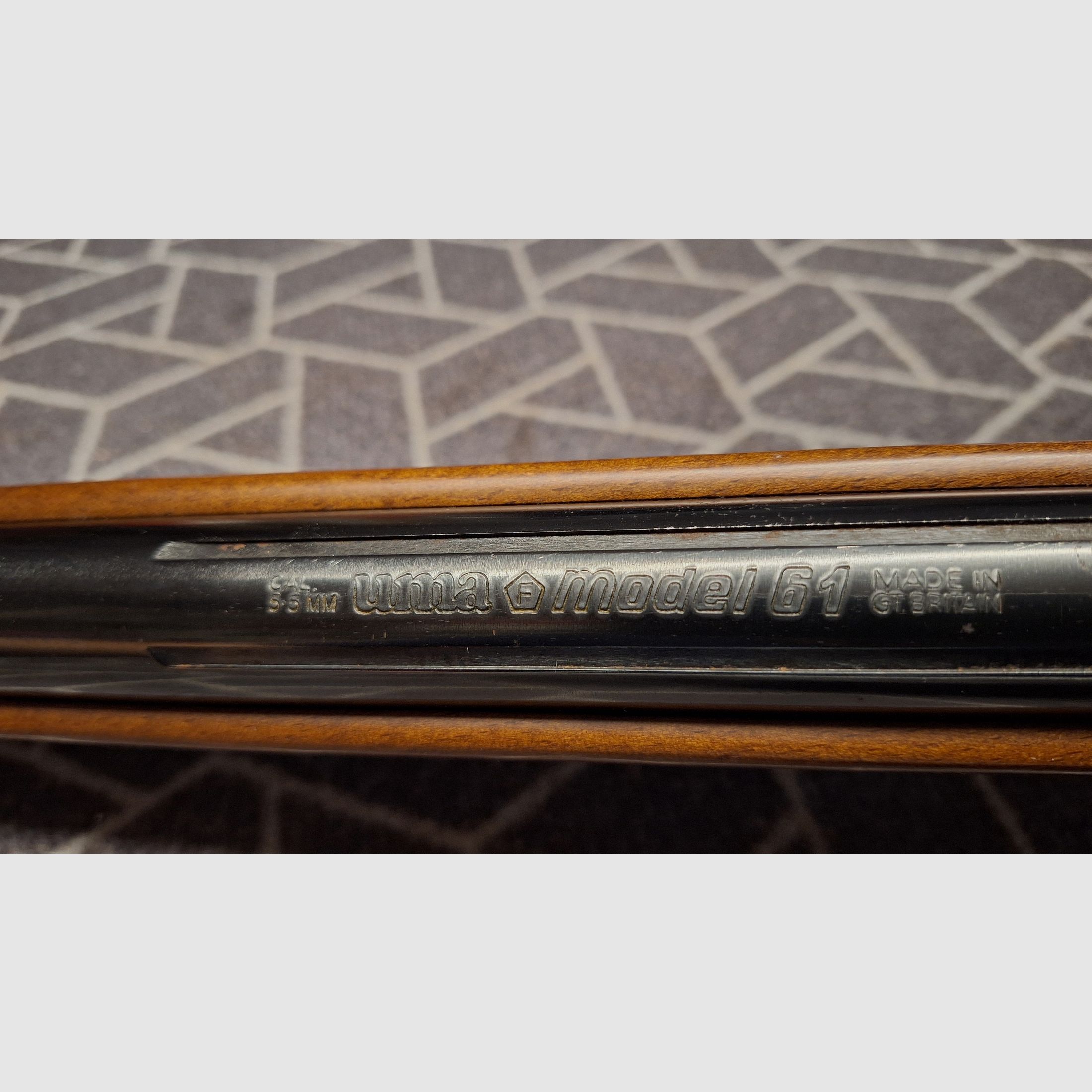 UMA Modell 61 in ca.5,5mm air rifle rarity! Top collector condition!