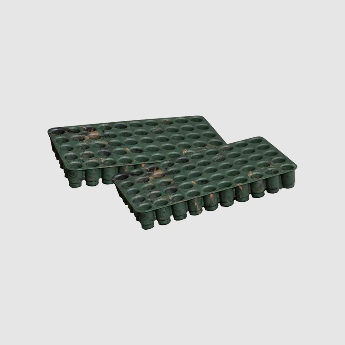 MTM Deluxe Scatola per cartucce a pallini SF-100D-09 camo con manico per il trasporto per 100 cartucce a pallini .12 / .20