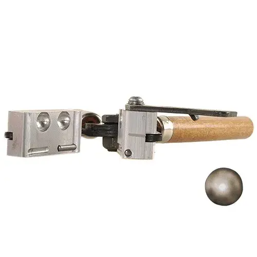 Rundkugel-Gussform mit doppelten Kavitäten (Schwarzpulver) Lee Precision Kaliber 495 #90450, Bild 2 von 2